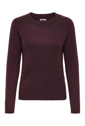 Regular Fit O-Neck Long Sleeves (L/S) Gebreide trui met O-hals