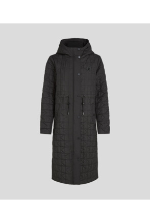 QUILTED MID LENGTH PARKA