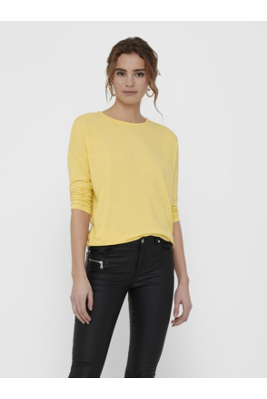 Loose Fit O-Neck 3/4 Sleeves (3/4) Top met ronde hals en 3/4 mouwen voor dagelijks comfort