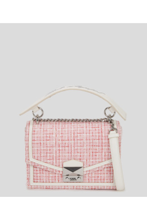 K/STYLE BOUCLE SHOULDER BAG