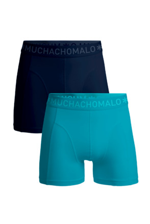 Heren 2-Pack Boxershorts Effen