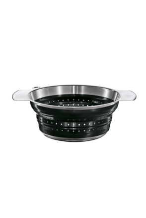 Foldable Colander black Ø 24 cm|9.5 in.