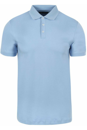 Suitable Liquid Poloshirt Lichtblauw