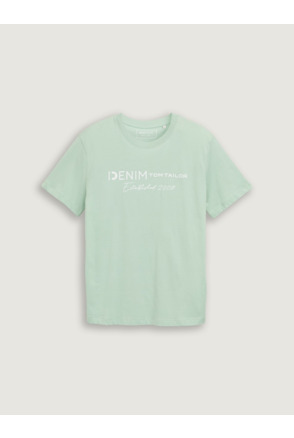 T-shirt met logo-opdruk