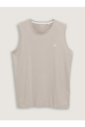 Basic tanktop met opgedrukt logo