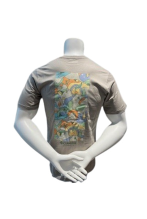 M Timberview Trail FS Grafisch T-shirt