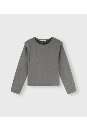 folded shoulder sweater