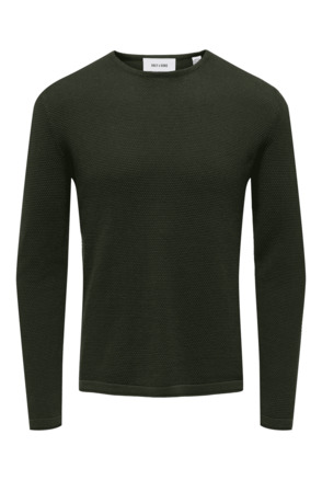 ONSPANTER LIFE 12 STRUC CREW KNIT N