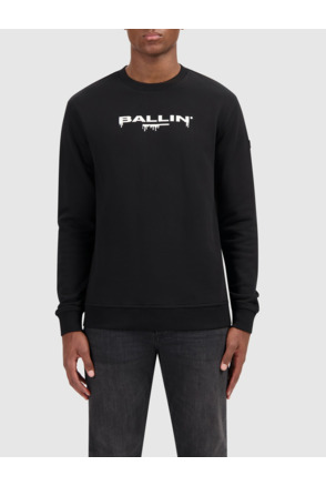 Dripping Logo Sweater 100% Cotton Men