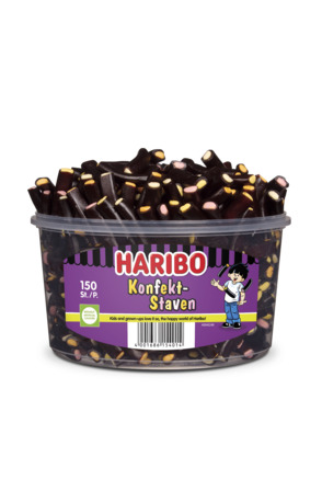 Haribo Konfektstaven 150 stuks
