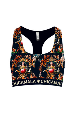 Meisjes racer back print Sneeuwwitje