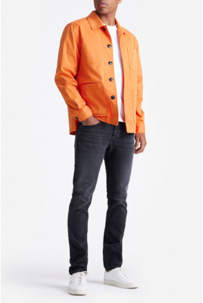 King Essentials The Benjamin Overshirt Oranje