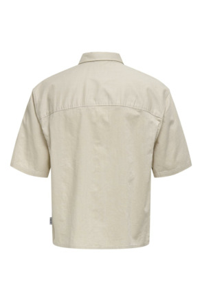 Relaxed Fit Button Down Collar Long Sleeves (L/S) - Relaxed fit overhemd met button-down kraag Heren