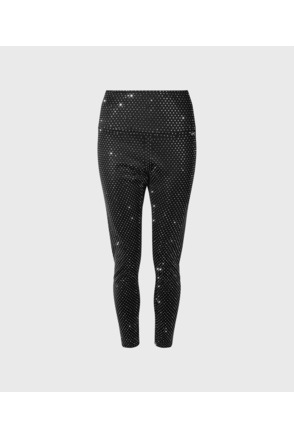 10DAYS Dames strass legging polyamide elastaan