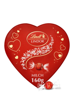 Lindt Heart 160g Milk
