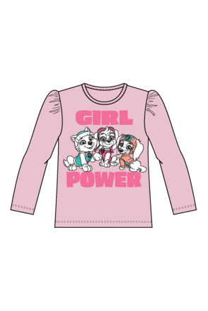 Normale pasvorm ronde hals lange mouwen (L/S) Meisjes