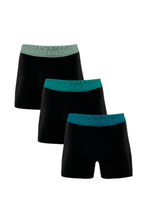 Heren 3-Pack Bamboe Boxershorts Effen