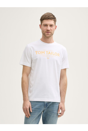 T-shirt met logo-opdruk