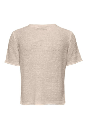 Regular Fit O-Neck Short Sleeves (S/S) Gebreide top