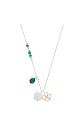 Symbolica Pendant Mixed Plating Emerald Crystal