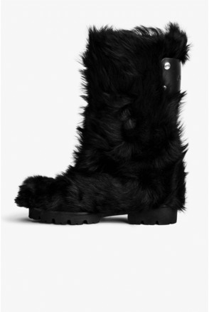 JOE BOOT HAIRY LAMBSKIN