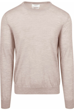 King Essentials The John Pullover Merino Greige