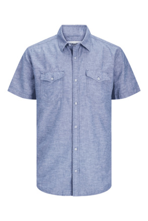 JCOSHERIDAN LINEN BLEND SHIRT SS