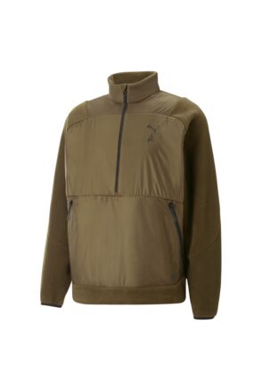 SEASONS FLEECE PULLOVER M  Deep Olive