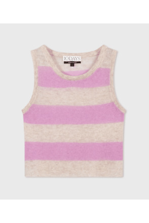 tank top thin knit stripes
