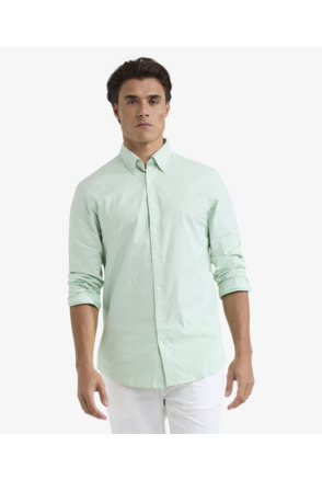 Stretch Oxford Shirt Small Stripe Heren
