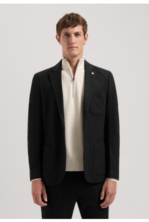 Dstrezzed Heren Travel Check Blazer Donkerblauw