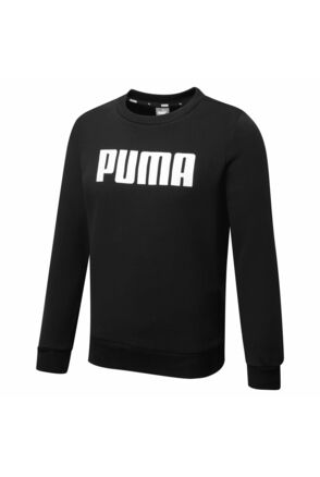 Boys ESS PUMA Crew Sweat FL  Puma Black