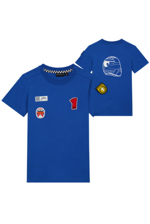 MV Kids - T-shirt Badges - Kobalt