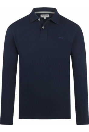 McGregor Long Sleeve Poloshirt Navy