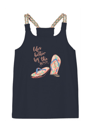 Regular Fit O-Neck Sleeveless (S/L) Top