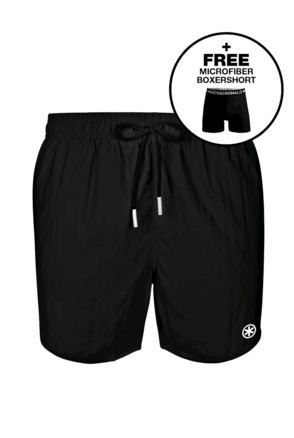 Jongens Zwembroek Effen Black