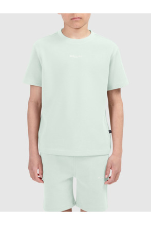 Junior Wafel Borduur T-shirt 100% Katoen