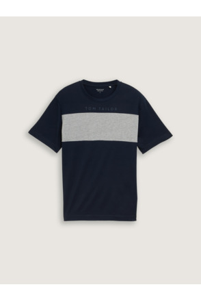 T-shirt met logo-opdruk
