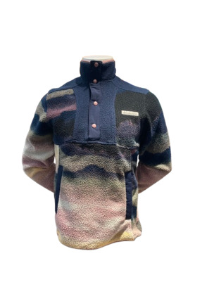 SUNSET CANYON FS PRINTED HALF SNAP