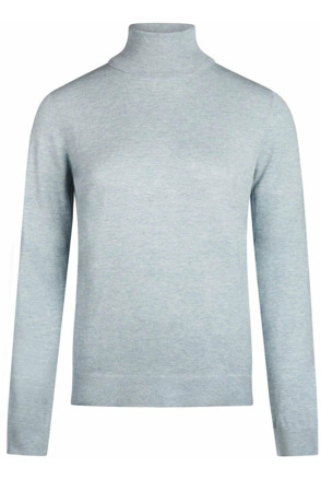 Steppin' Out Dames Coltrui Cotton Cashmere Lichtblauw