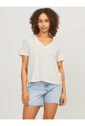 JXANNIE REG VNECK SS TEE JRS