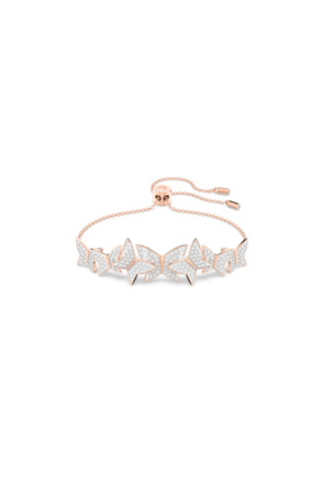 Idyllia Lilia Soft Bangle Rose Gold shiny Crystal
