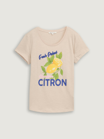 T-shirt met opdruk