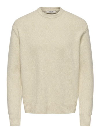 Relaxed Fit Crew Neck Lange Mouwen (L/M) Heren