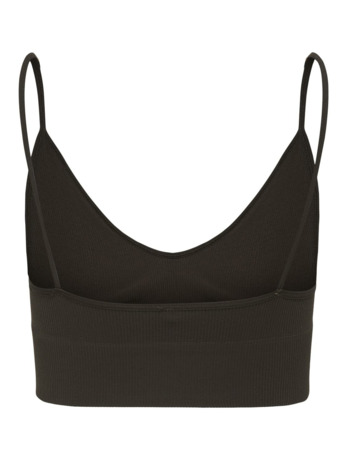 ONLVICKY RIB SEAMLESS VNECK TOP NOOS ACC