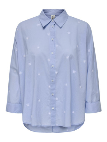 Box Fit Shirt Collar Long Sleeves (L/S) Knoopsluiting Box Fit Overhemd met Lange Mouwen