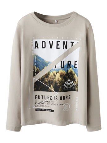 Normale pasvorm ronde hals lange mouwen (L/S) Heren