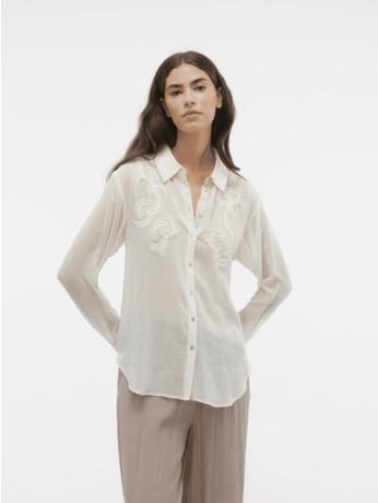 VMPEARL LS SHIRT WVN GA