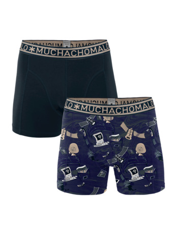 Jongens 2-pack shorts Altijd verbonden Print/Blue