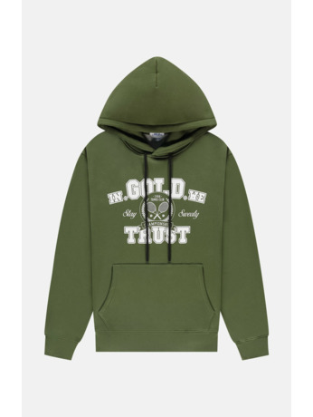 De Tennis Hoodie Groen Unisex